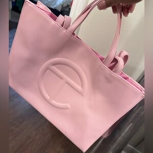 Telfar Light Pink Tote Bag